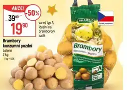 Globus Brambory konzumní pozdní nabídka