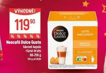Globus Nescafé Dolce Gusto nabídka