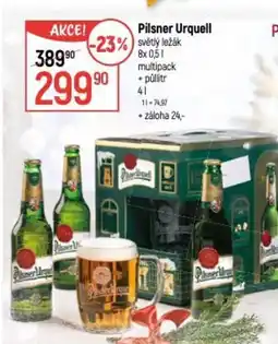 Globus Pilsner Urquell nabídka