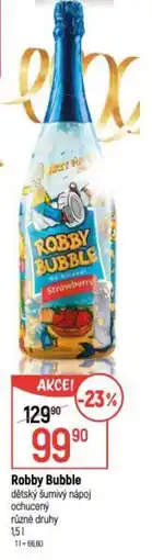 Globus Robby Bubble dětský šumivý nápoj ochucený nabídka