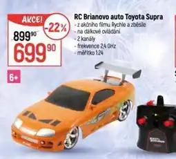 Globus RC Brianovo auto Toyota Supra nabídka