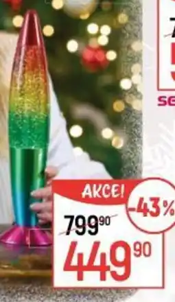 Globus Lávová lampa Glitter Rainbow2 nabídka