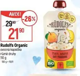 Globus Rudolfs Organic ovocná kapsička nabídka