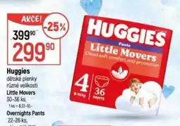 Globus Huggies dětské plenky nabídka