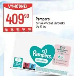 Globus Pampers dětské vlhčené ubrousky nabídka