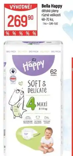 Globus Bella Happy dětské pleny nabídka
