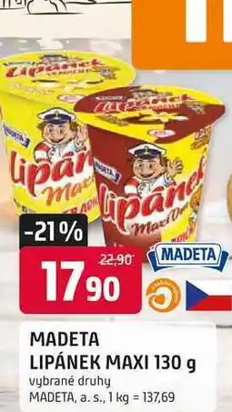 Trefa MADETA LIPÁNEK MAXI 130 g nabídka