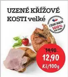 RABBIT řeznictví UZENÉ KŘÍŽOVÉ KOSTI velké 100g nabídka