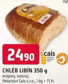 Trefa CHLEB LIBÍN 350 g krájený, balený nabídka