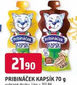 Trefa PRIBINÁČEK KAPSÍK 70 g nabídka
