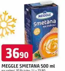Trefa MEGGLE SMETANA 500 ml na vaření 10 % tuku nabídka
