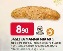 Trefa SRNIN BAGETKA MAMMA MIA 60 g nabídka