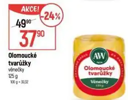 Globus Olomoucké tvarůžky věnečky nabídka