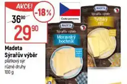 Globus Madeta Sýrařův výběr plátkový sýr nabídka