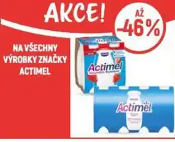 Globus Na všechny výrobky značky ACTIMEL nabídka