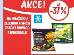 Globus Na mraženou zeleninu a směsi značky nowaco a bonduelle nabídka