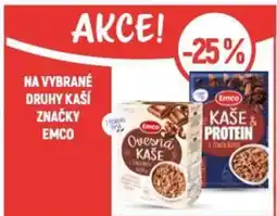 Globus Na vybrané druhy kaší značky EMCO nabídka