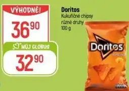 Globus Doritos Kukuřičné chipsy nabídka