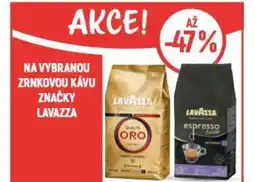 Globus Na vybranou zrnkovou kávu značky lavazza nabídka