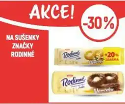 Globus Na sušenky značky rodinné nabídka
