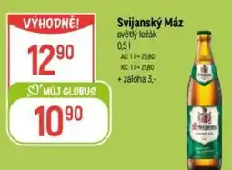 Globus Svijanský Máz světlý ležák nabídka