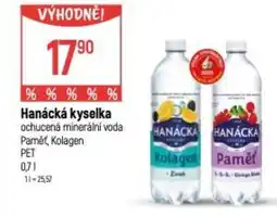 Globus Hanácká kyselka ochucená minerální voda Paměť, Kolagen nabídka