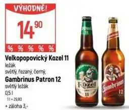 Globus Velkopopovický Kozel 11 nabídka