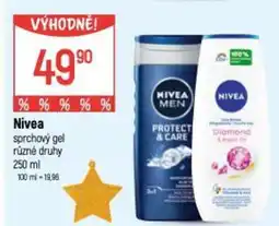 Globus Nivea sprchový gel nabídka