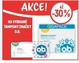 Globus Na vybrané tampony značky O.B. nabídka
