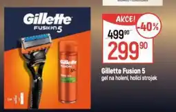 Globus Gillette Fusion 5 gel na holení, holicí strojek nabídka