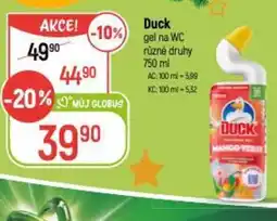 Globus Duck gel na WC nabídka