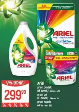 Globus Ariel prací prášek nabídka