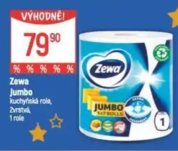 Globus Zewa Jumbo kuchyňská role, 2vrstvá nabídka