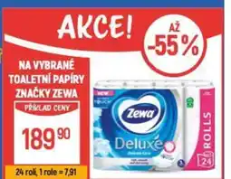 Globus Na vybrané toaletní papíry značky zewa nabídka
