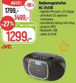 Globus Radiomagnetofon RC-E451B nabídka