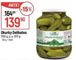 Globus Okurky Delikates nabídka