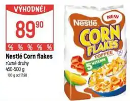 Globus Nestlé Corn flakes nabídka