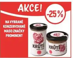 Globus Na vybrané konzervované maso značky PROMINENT nabídka