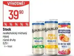 Globus Stock nealkoholický míchaný nápoj nabídka