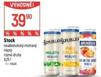 Globus Stock nealkoholický míchaný nápoj nabídka