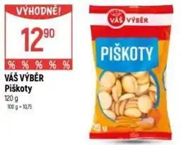 Globus VÁŠ VÝBĚR Piškoty nabídka