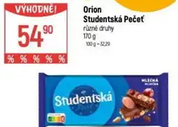 Globus Orion Studentská Pečeť nabídka