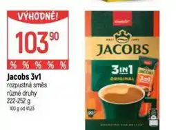 Globus Jacobs 3v1 rozpustná směs nabídka