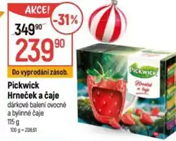 Globus Pickwick Hrneček a čaje nabídka