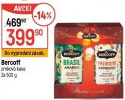 Globus Bercoff zrnková káva nabídka