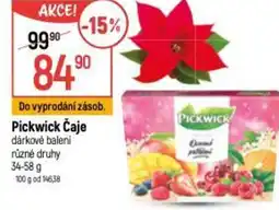 Globus Pickwick Čaje dárkové balení nabídka
