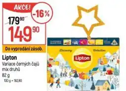Globus Lipton Variace černých čajů nabídka