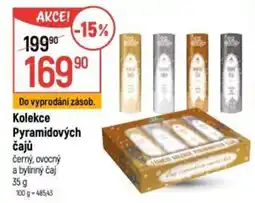 Globus Kolekce Pyramidových čajů nabídka