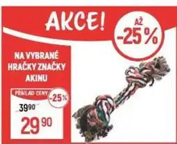 Globus Na vybrané hračky značky AKINU nabídka