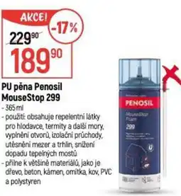 Globus PU pěna Penosil MouseStop 299 nabídka